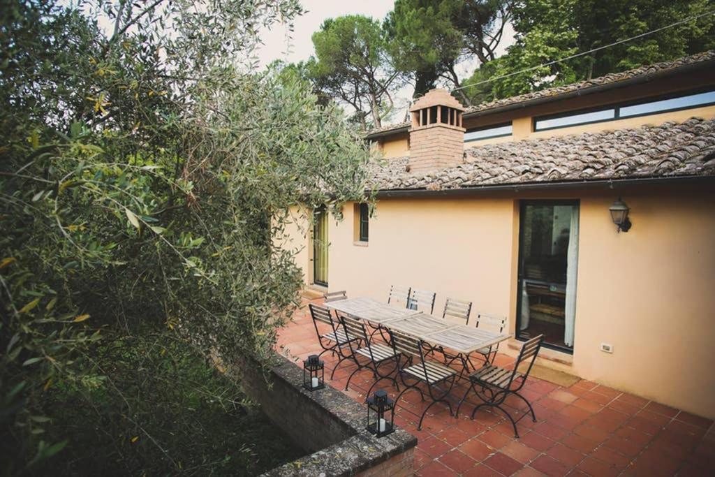 Villa Capannina Vico d'Arbia Экстерьер фото